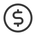 Ícone de dólar